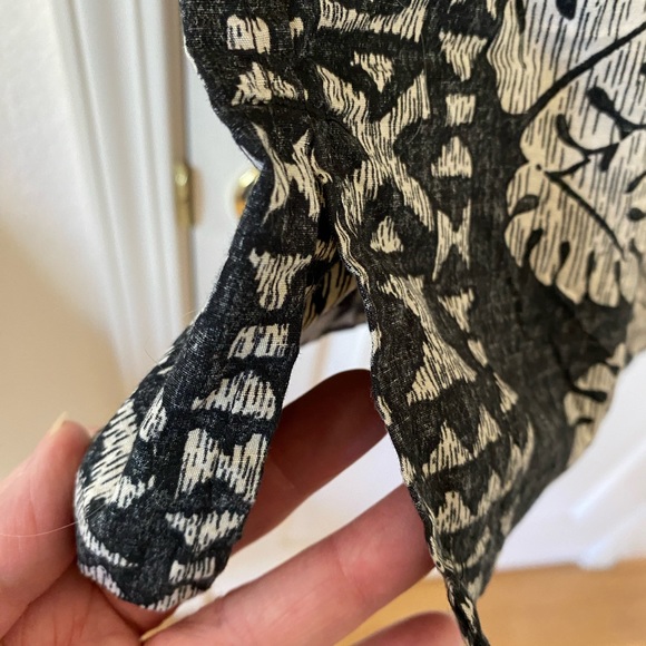 Cooke Street Honolulu Men’s Short Sleeve 100% Cotton, Button Shirt,Blk/gray, 2XL - Picture 5 of 7